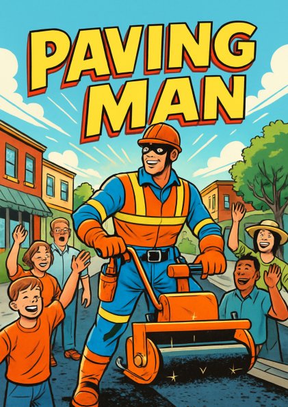 Album Cover - Paving Man 1380