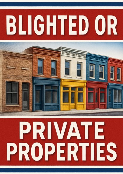 Blighted or Private Properties 1380