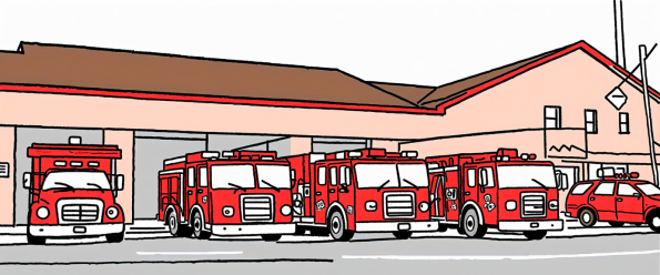 Fire Trucks  - comic