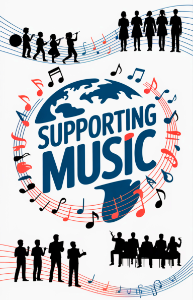 Supporting Music - orchestra - chorus - band