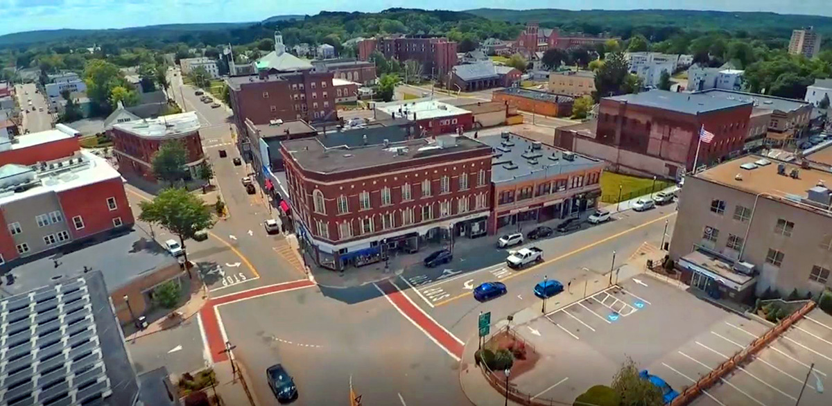 Gardner MA Aerial Photo