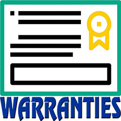 warranties250 Warranties