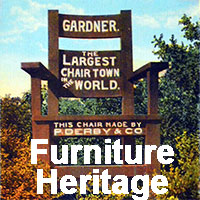 Gardner MA Furniture Heritage and history of the Big Chair