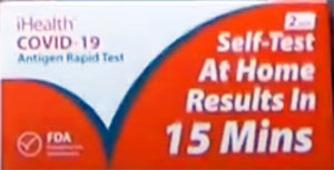 iHealth Covid 19 antigen rapid test
