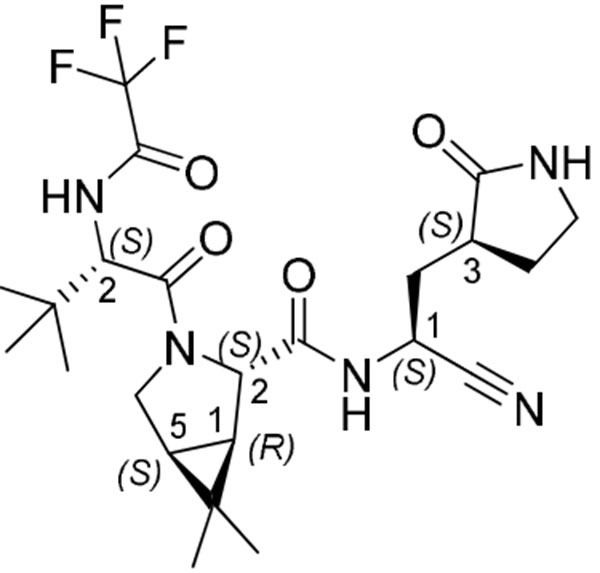 nirmatrelvir-structuralformula-600 nirmatrelvir-structuralformula-600