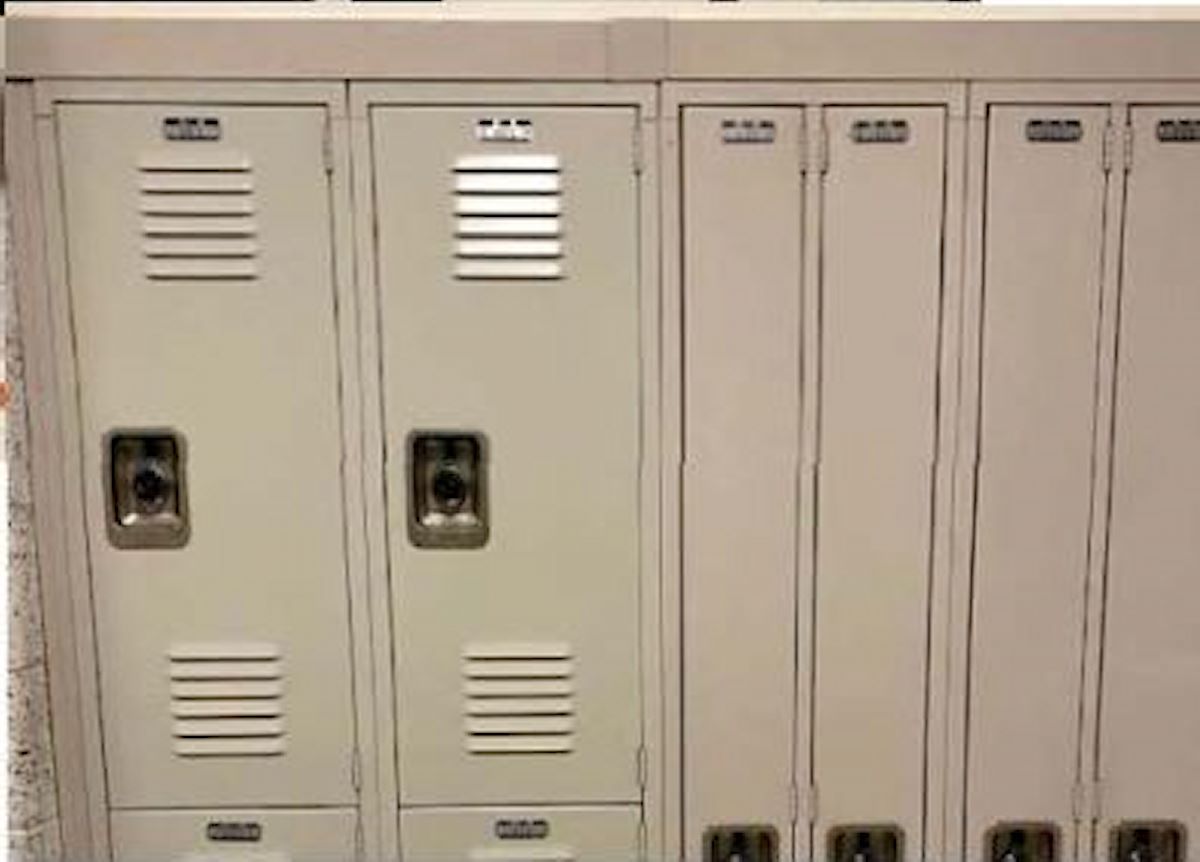 Middle School lockers