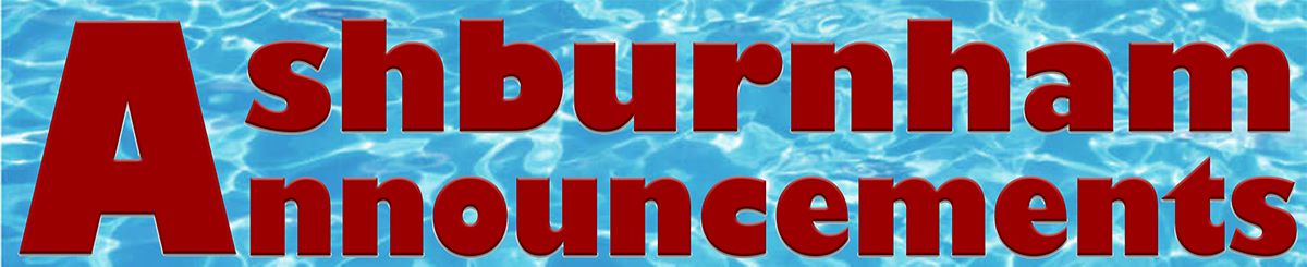 Ashburnham Announcements