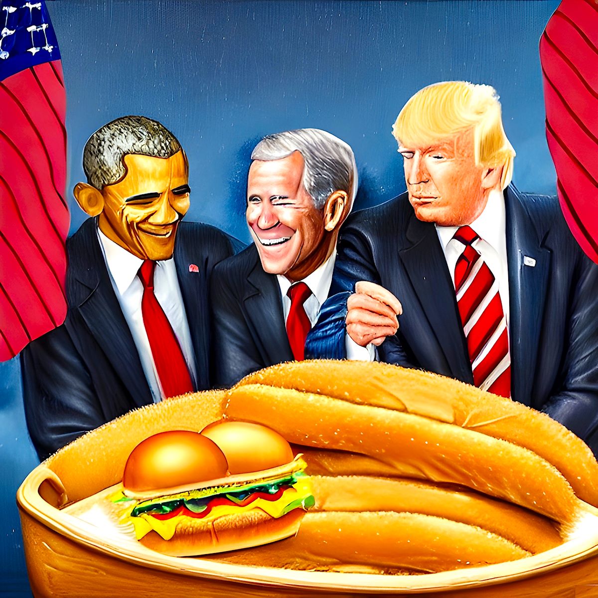 Best Buddies Obama Trump and Biden