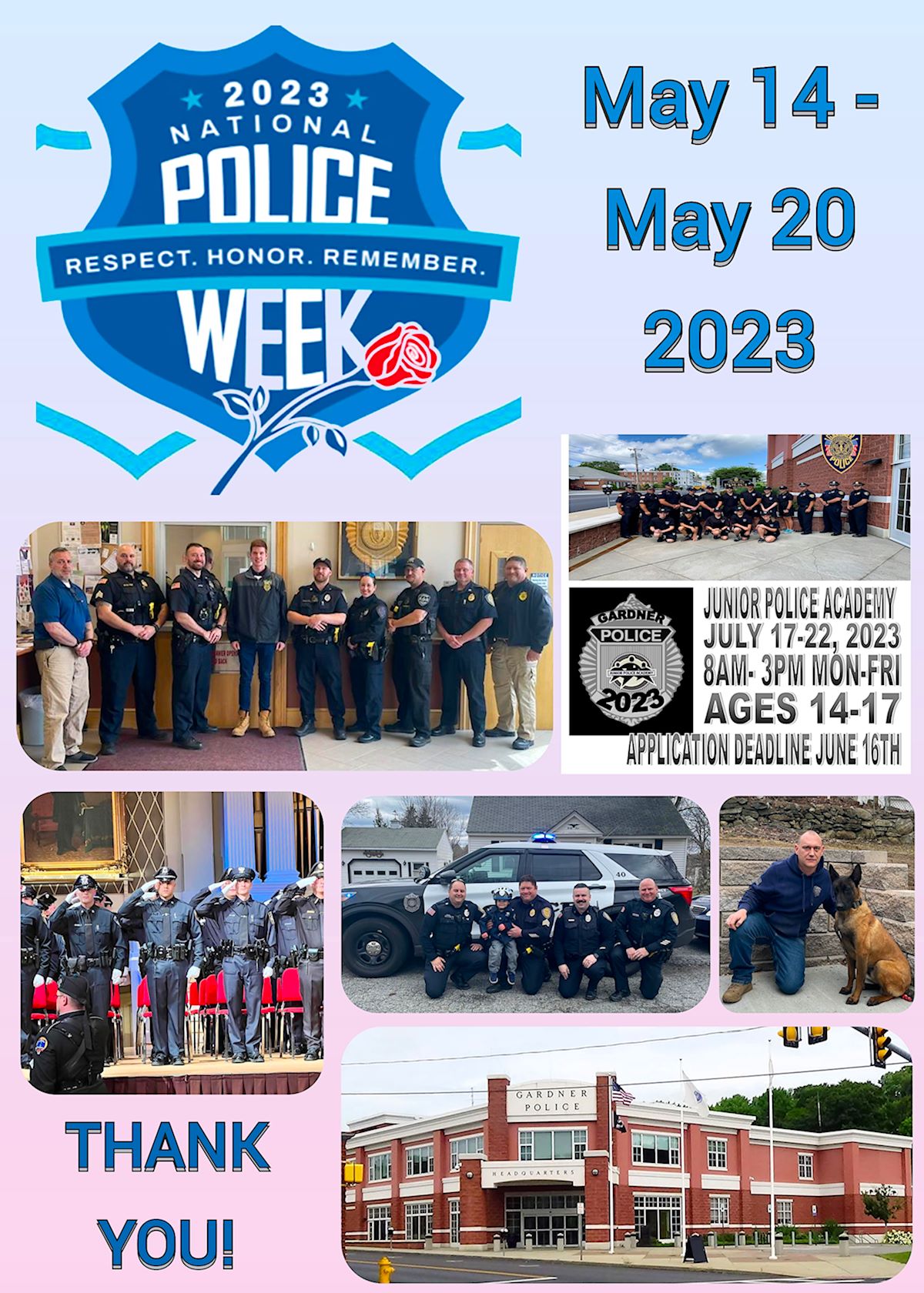 National Police Week – Gardner News Magazine: Local News & Articles In ...