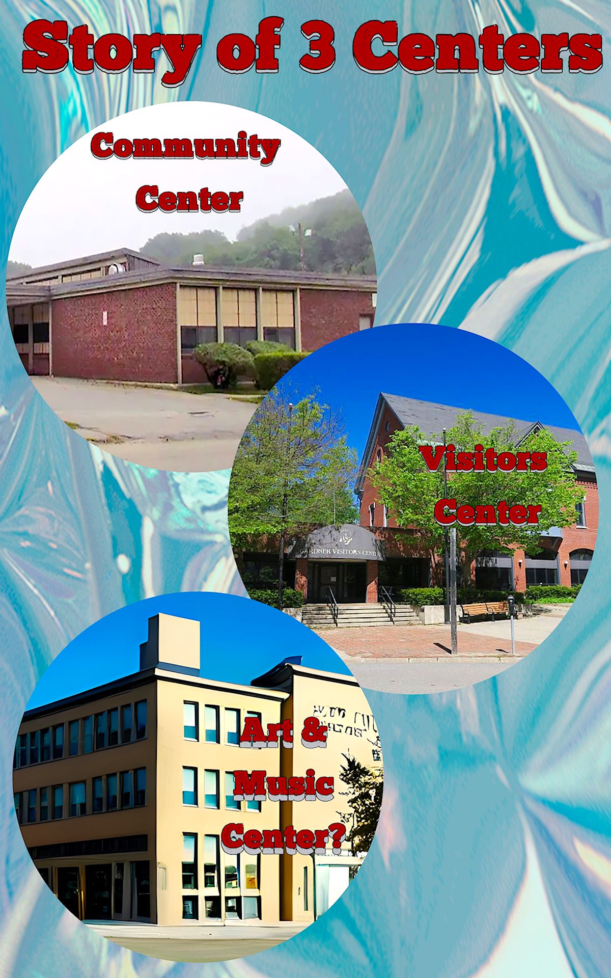 Story of 3 Centers Gardner MA