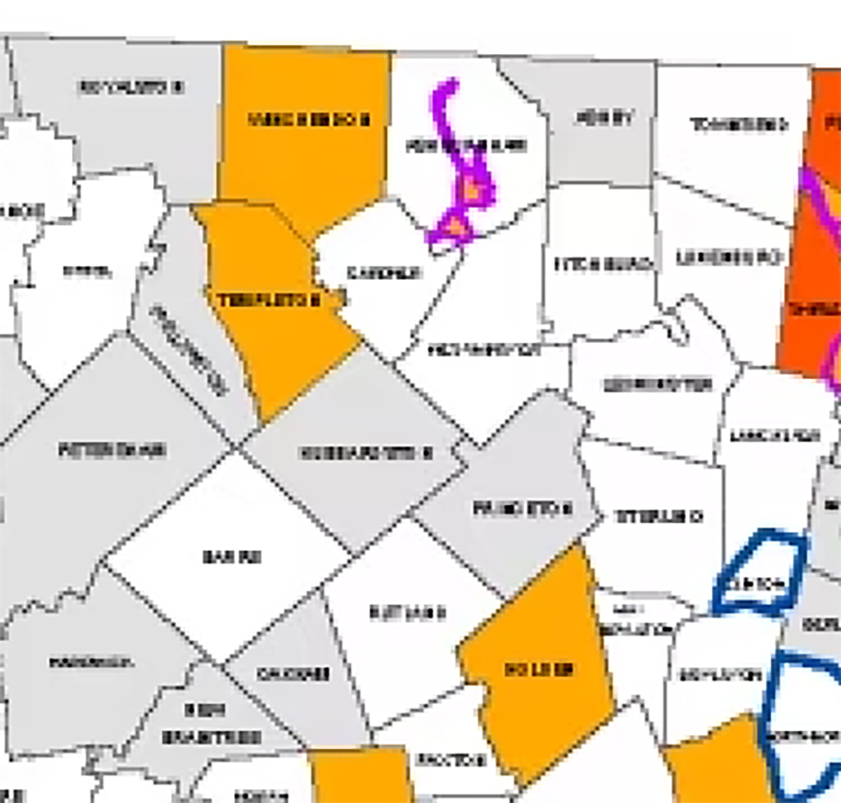 Water Restriction Map