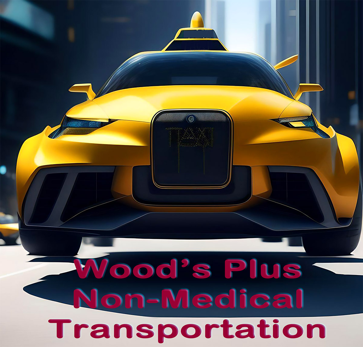 Woods Plus Cool Car