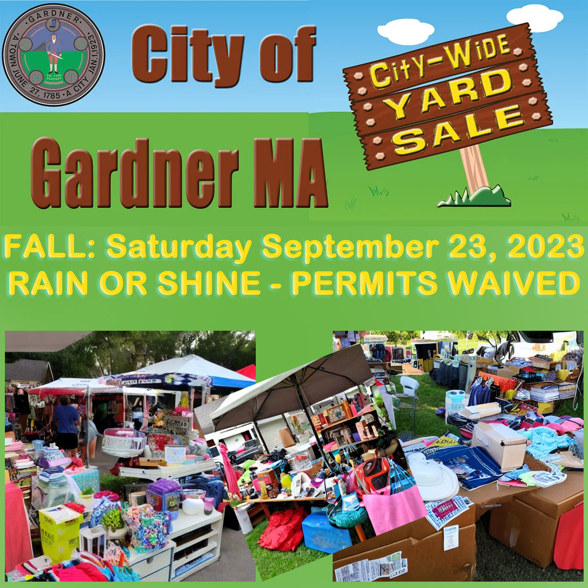 Fall Yard Sale – Gardner News Magazine: Local News & Articles In Gardner MA