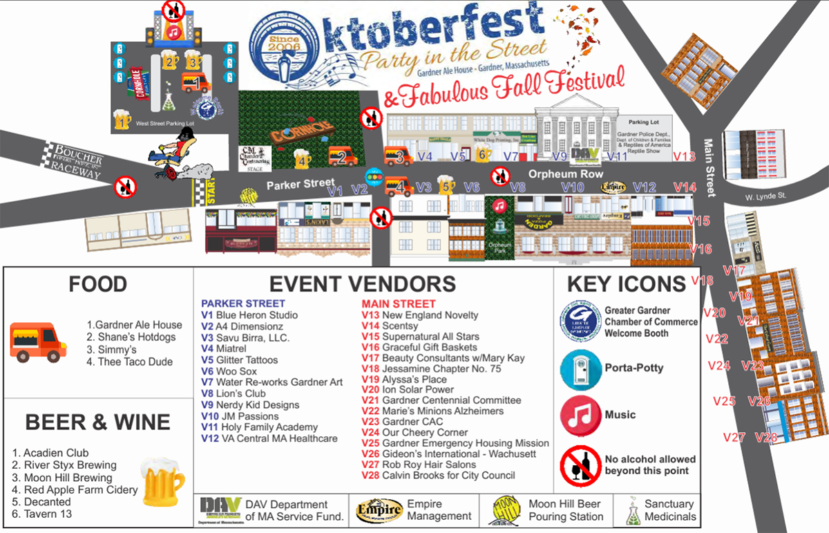 Fall Festival Map