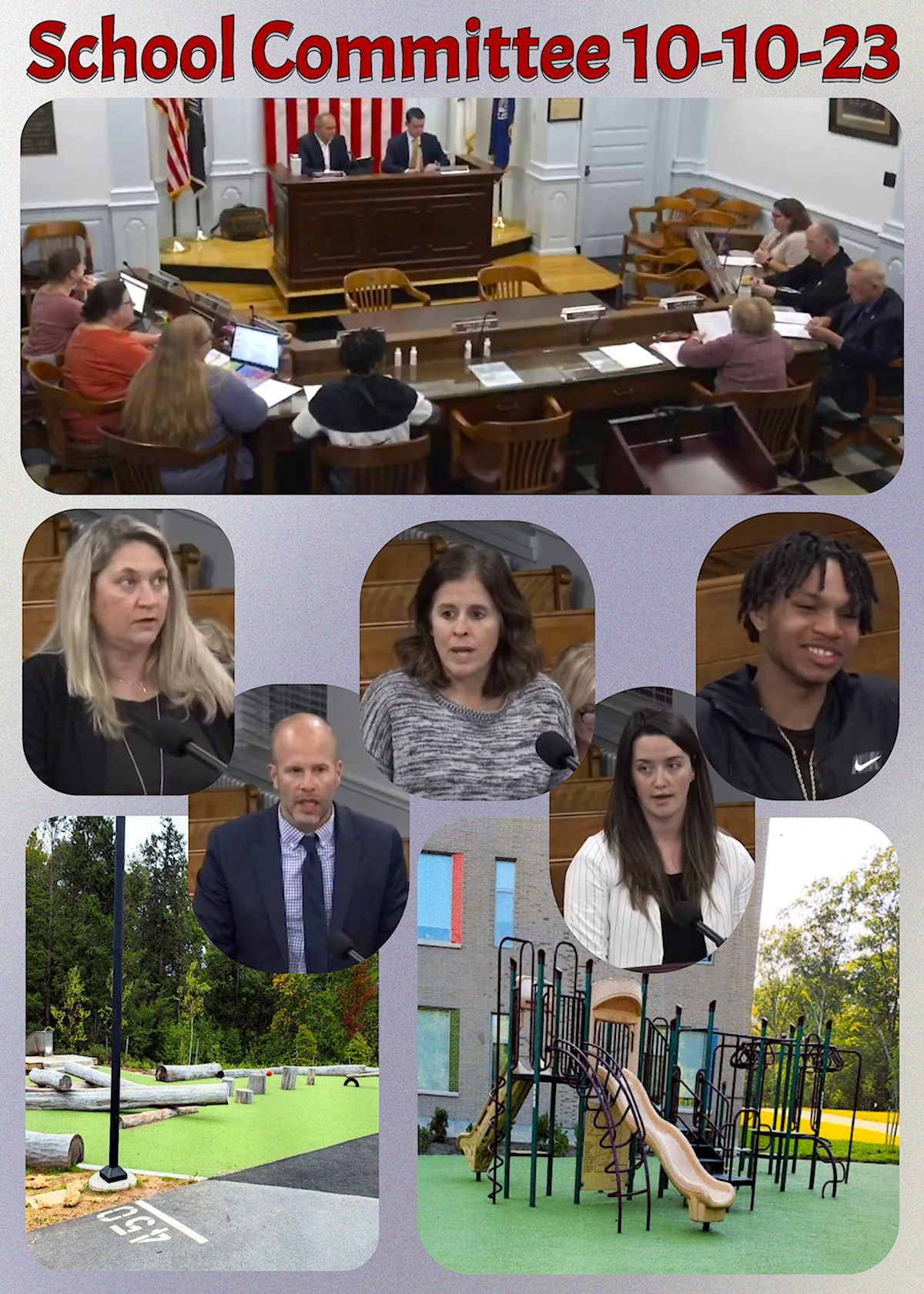 School Committee Collage 10 10 23