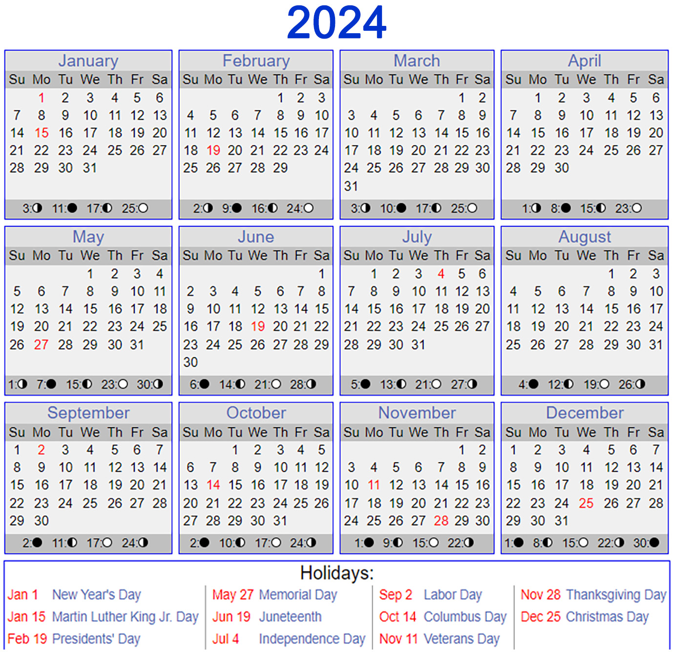 Calendar 2024 Landscape