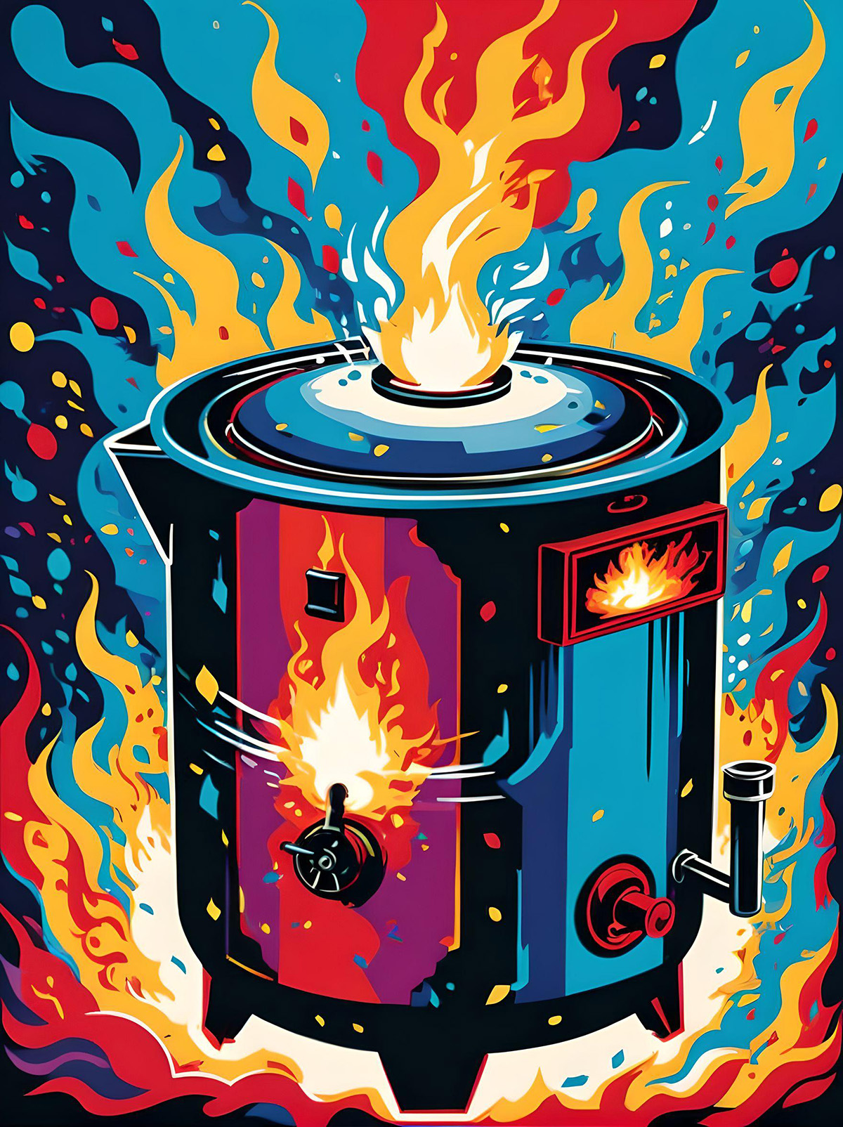 Exploding Boiler 1200