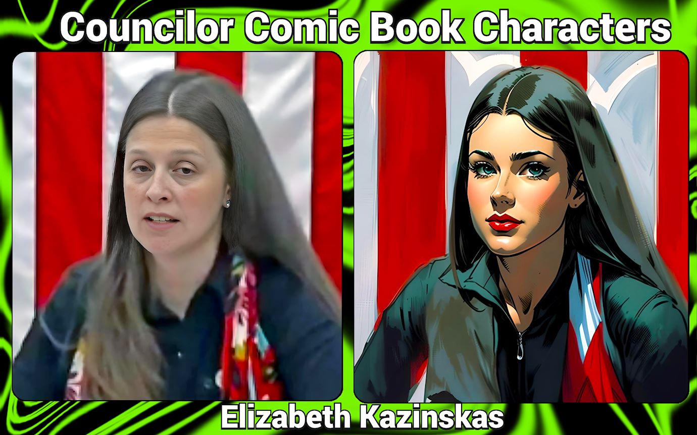 Councilor Comic Book Characters Elizabeth Kazinskas