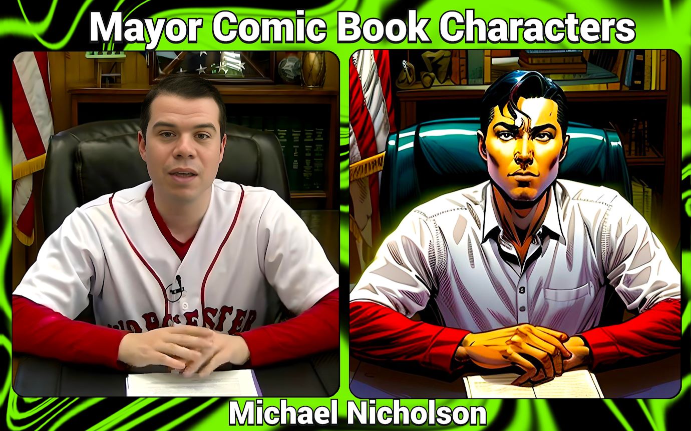 Councilor Comic Book Characters Mayor Michael Nicholson