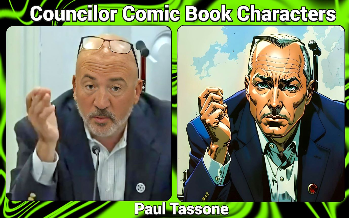 Councilor Comic Book Characters Paul Tassone