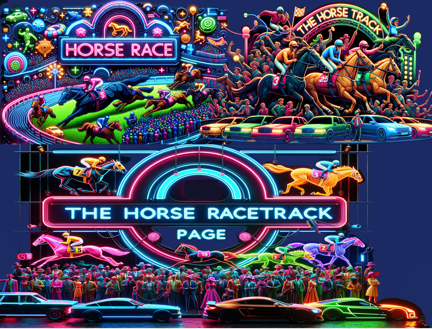 horse racetrack page facebook