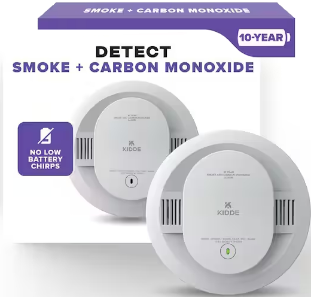 Detector smoke and carbon monoxide