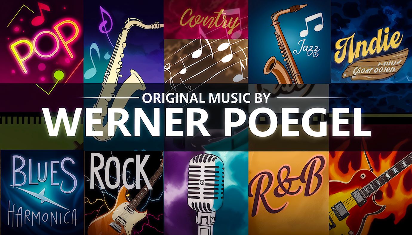 Original Music by Werner Poegel Collage all Genres