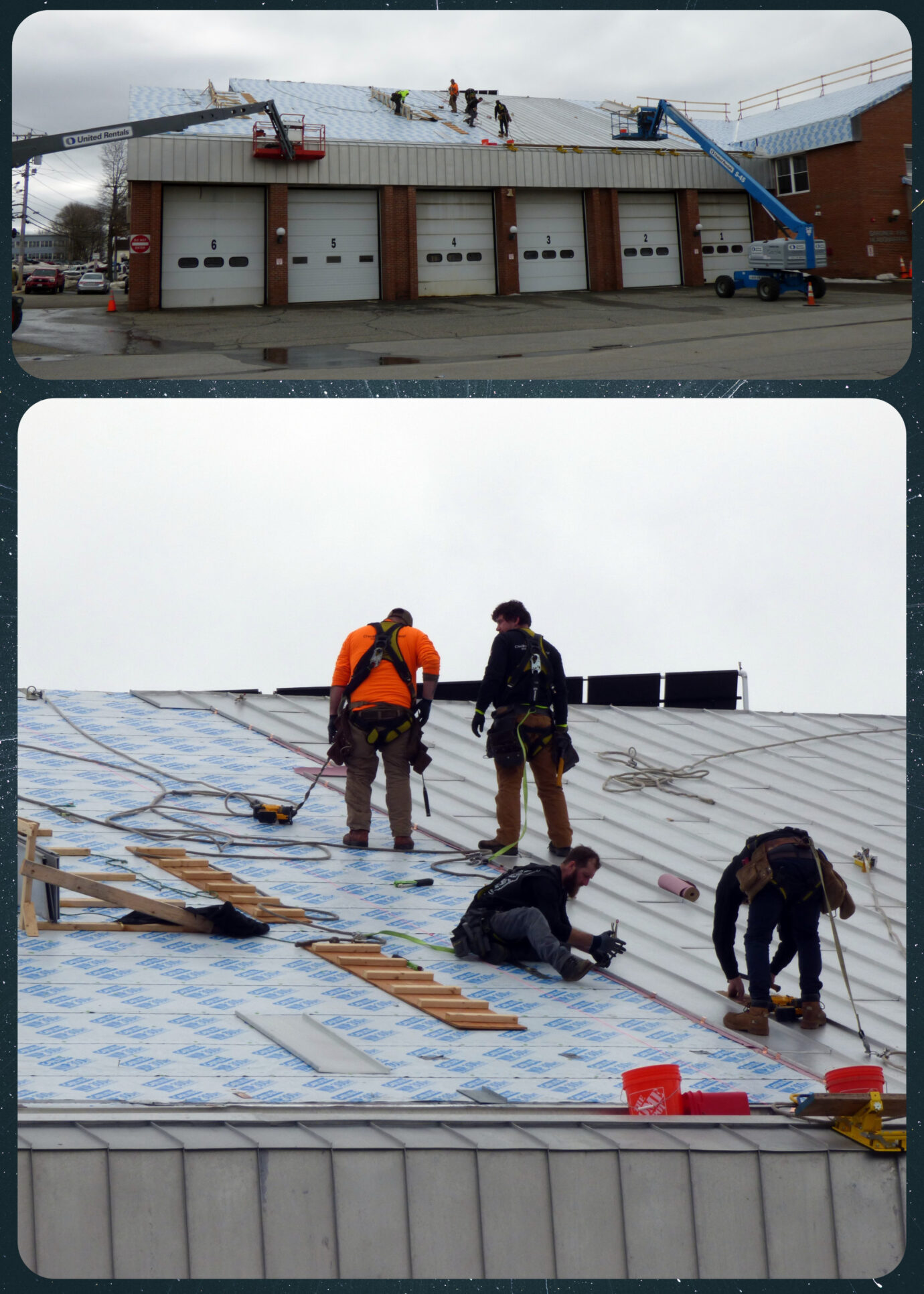 Gardner Fire Dept. Roof