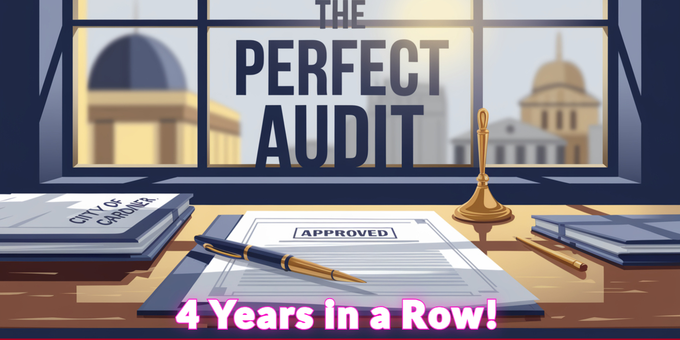 Perfect Audit 4 years in a row