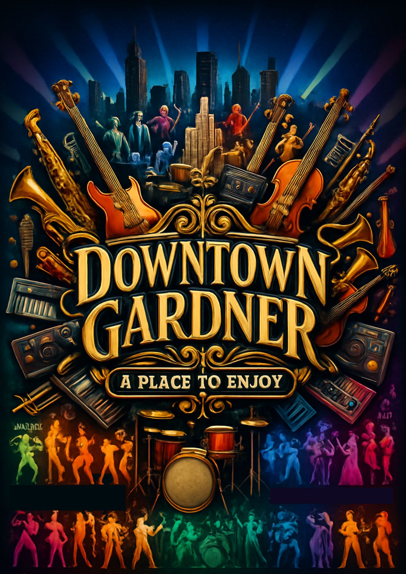 Album Cover Downtown Gardner A Place to Enjoy 3