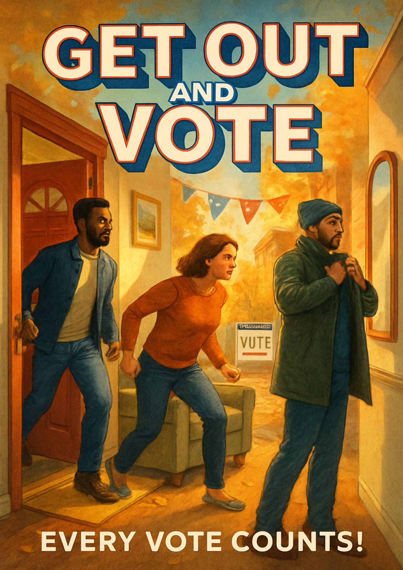 Album Cover Get Out and Vote