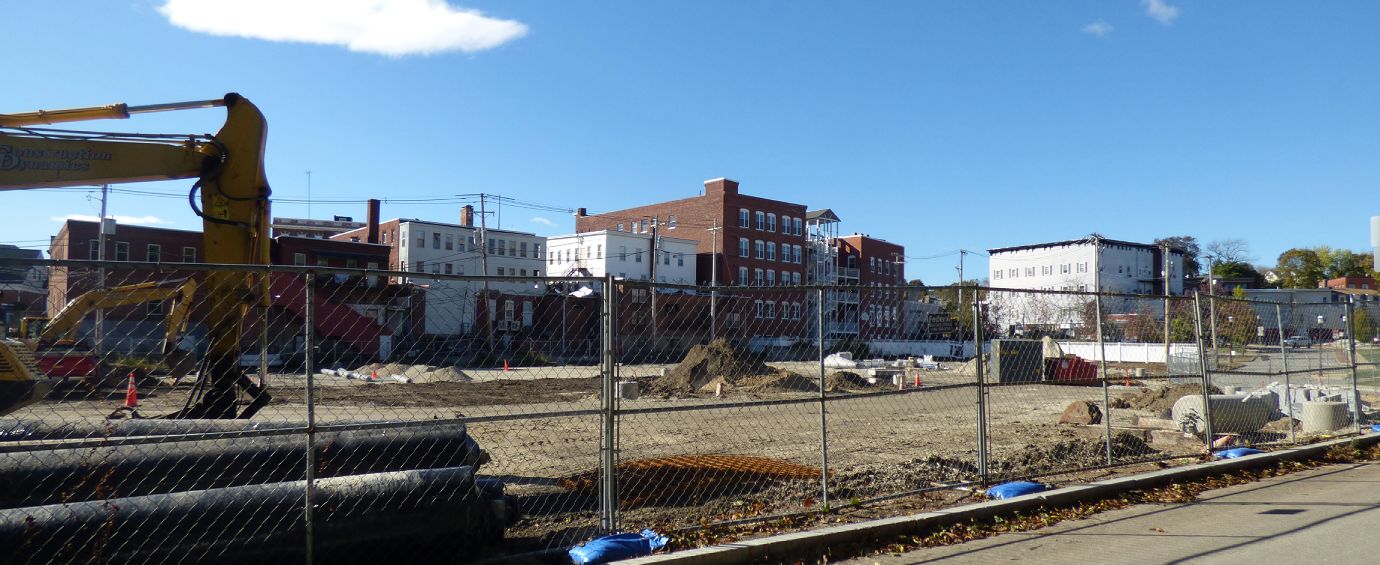 Rear Main Street progress 10 19 25