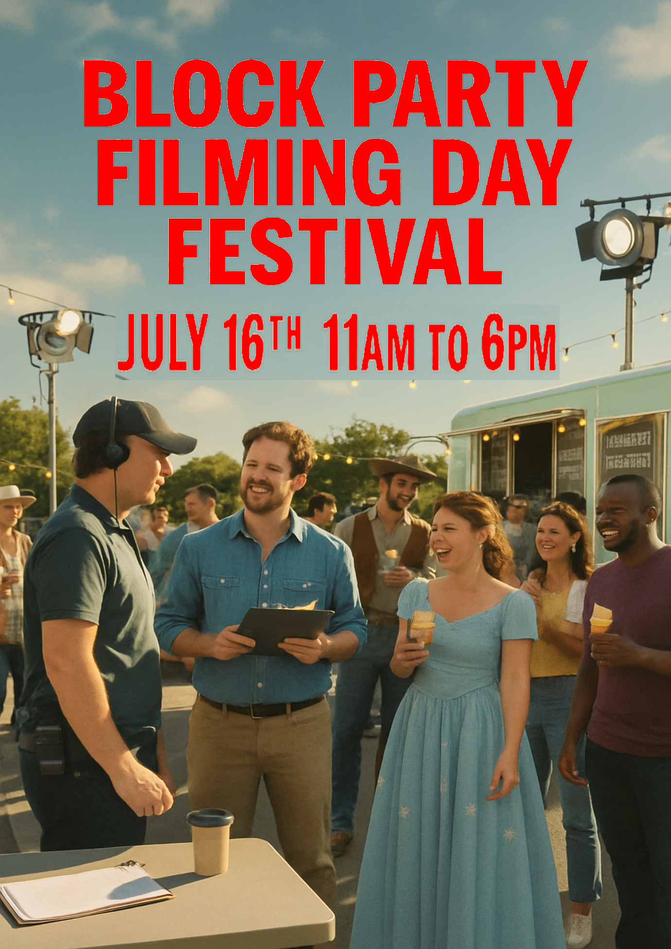 Block Party Filming Day Festival 1380