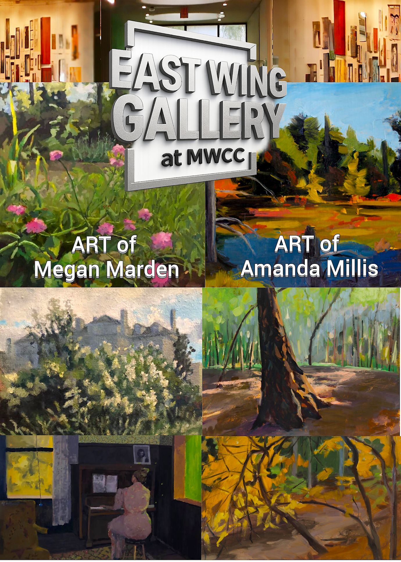 East Wing Gallery at MWCC Collage