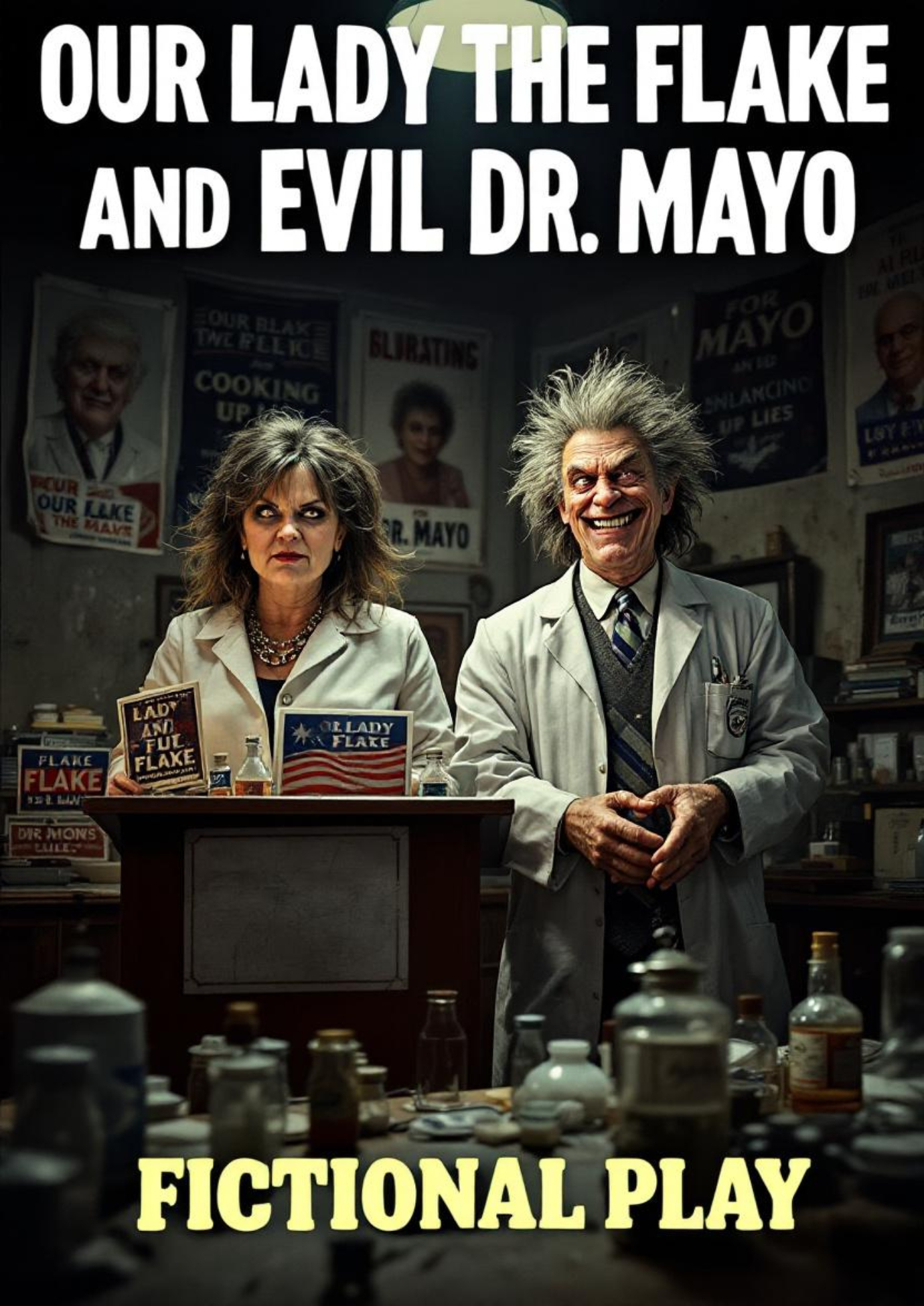 Lady Flake and Evil Dr. Mayo 1380