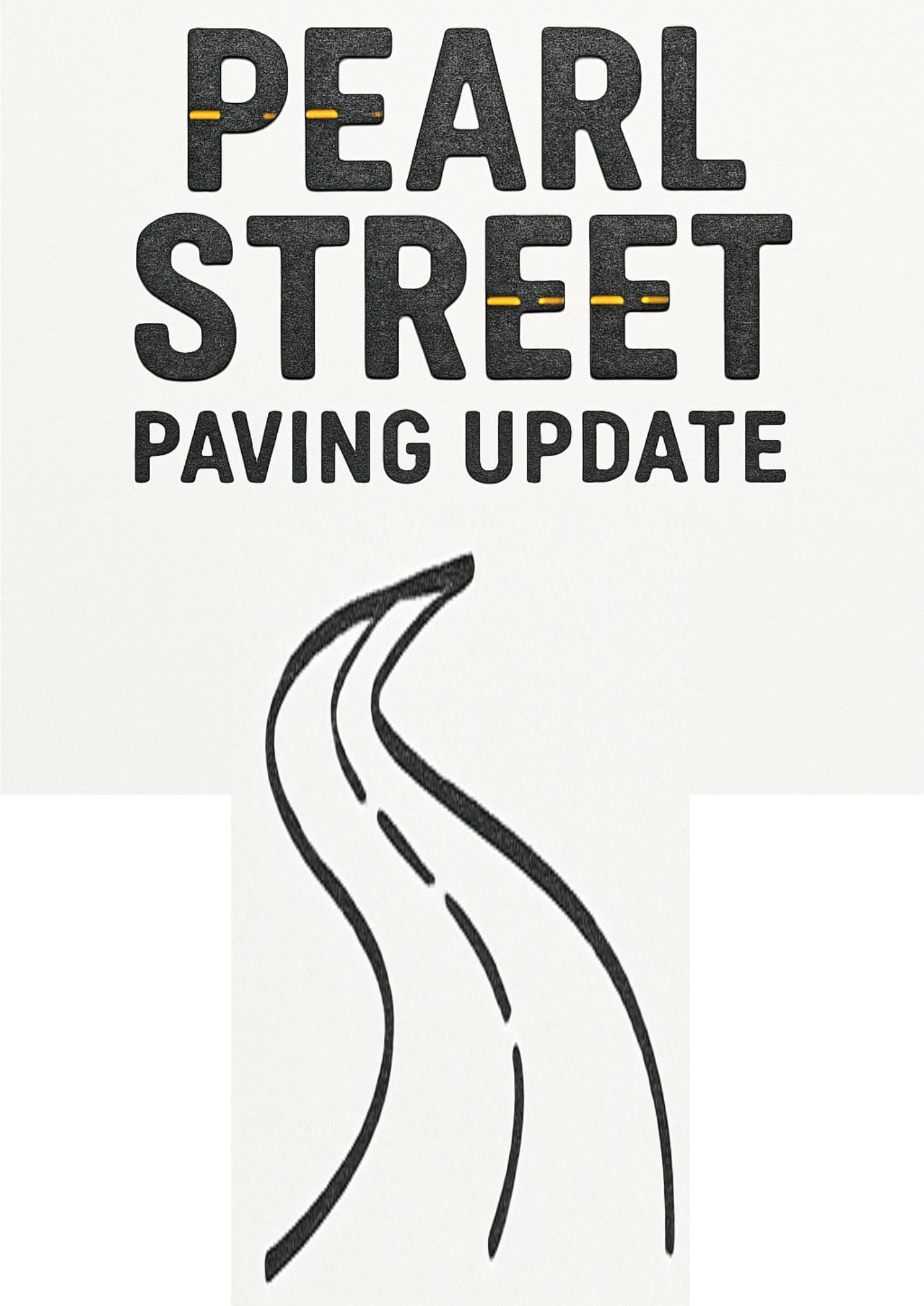 Pearl Street Paving Update