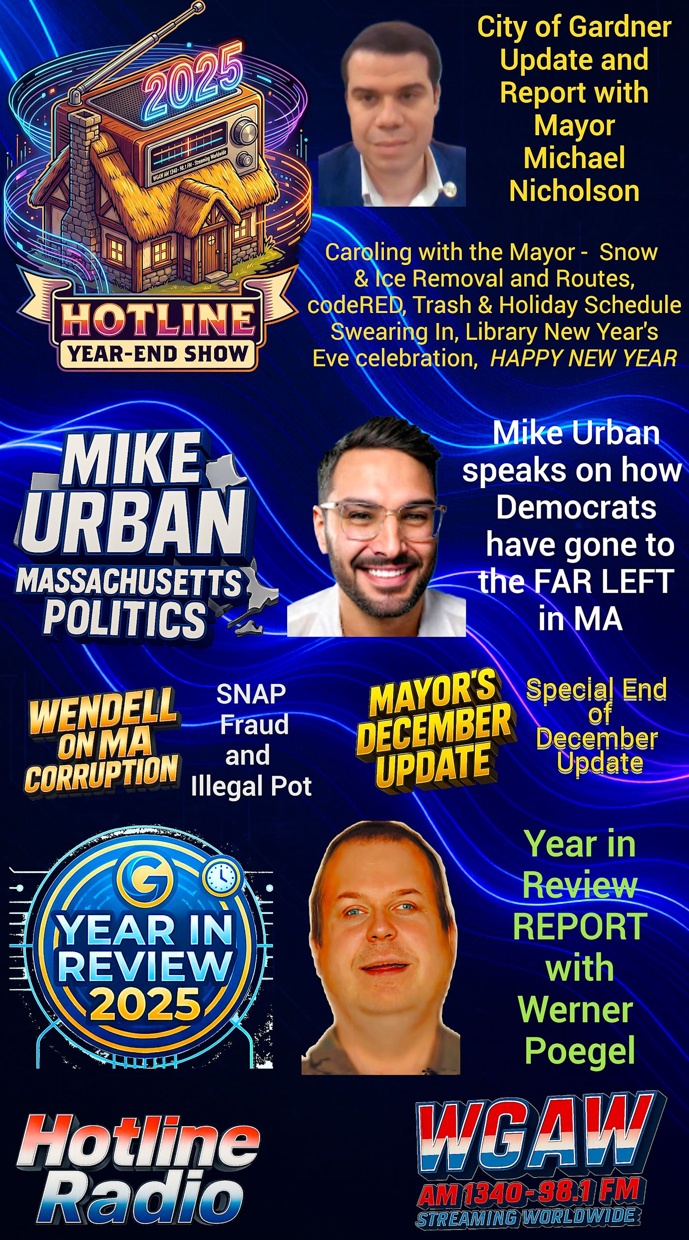 WGAW Hotline Radio 12 27 25 extended graphic