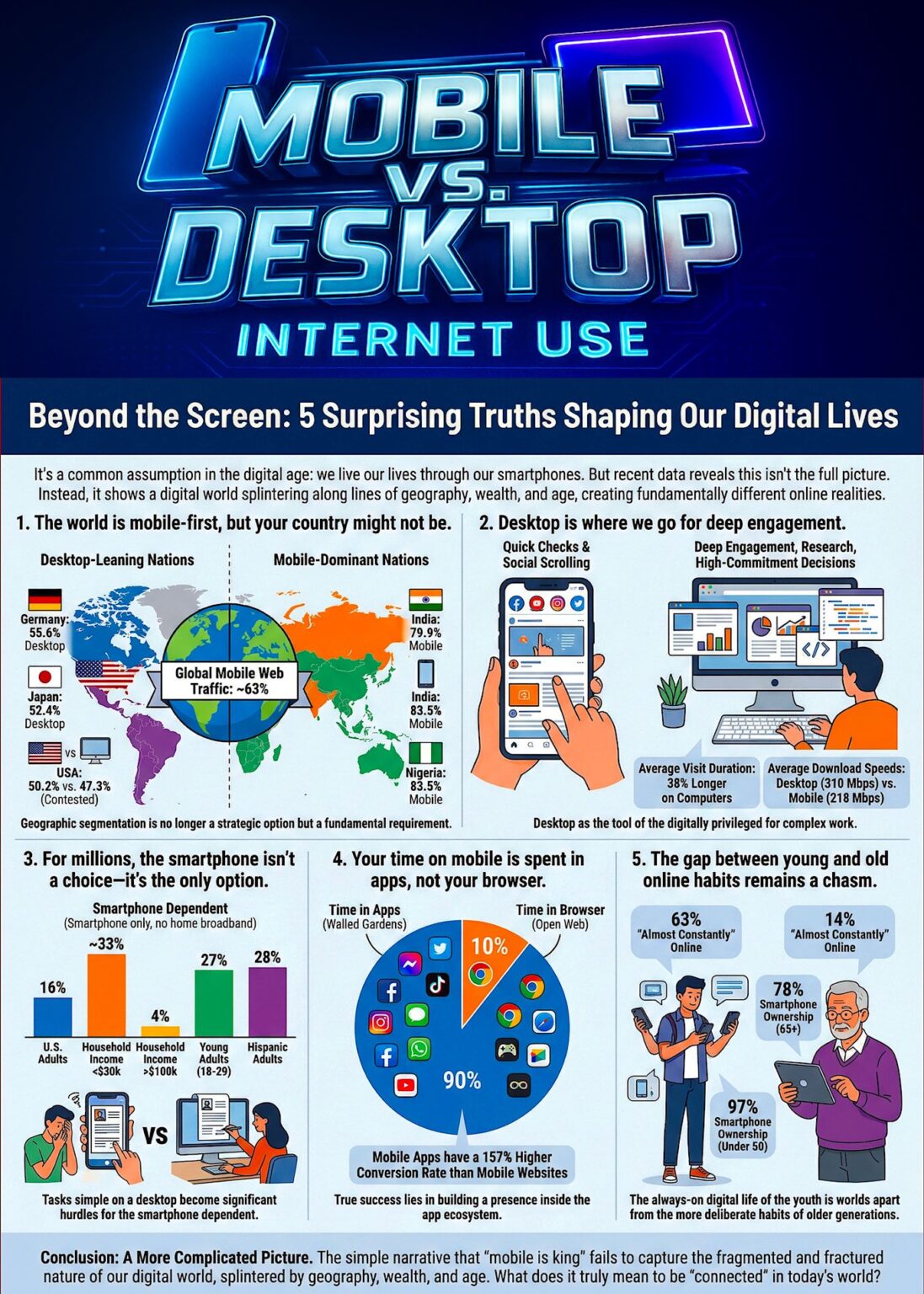 Report – Mobile vs. Desktop Internet Usage – Gardner News Magazine ...
