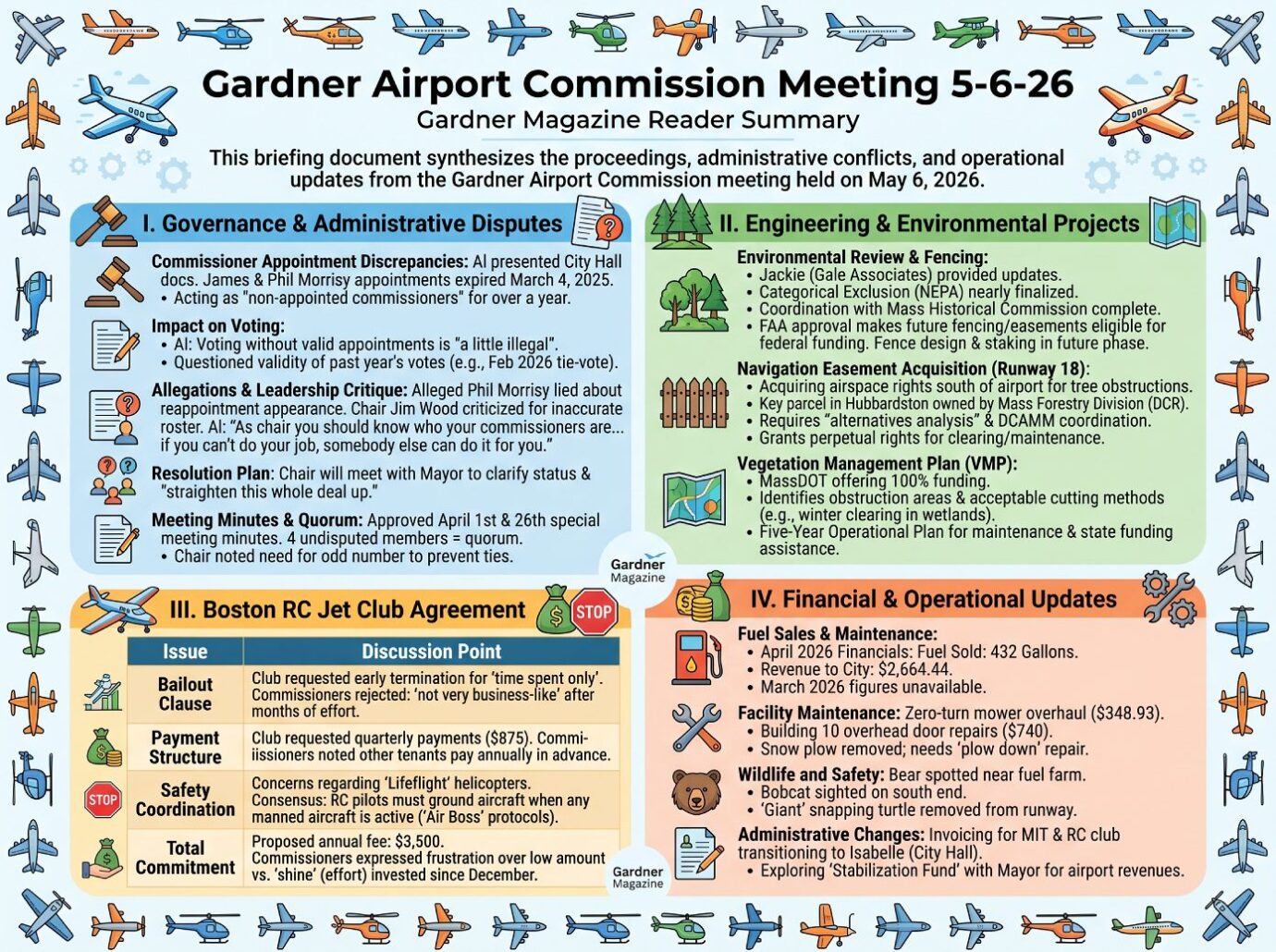 Gardner Airport Commission Infographic 5-6-26