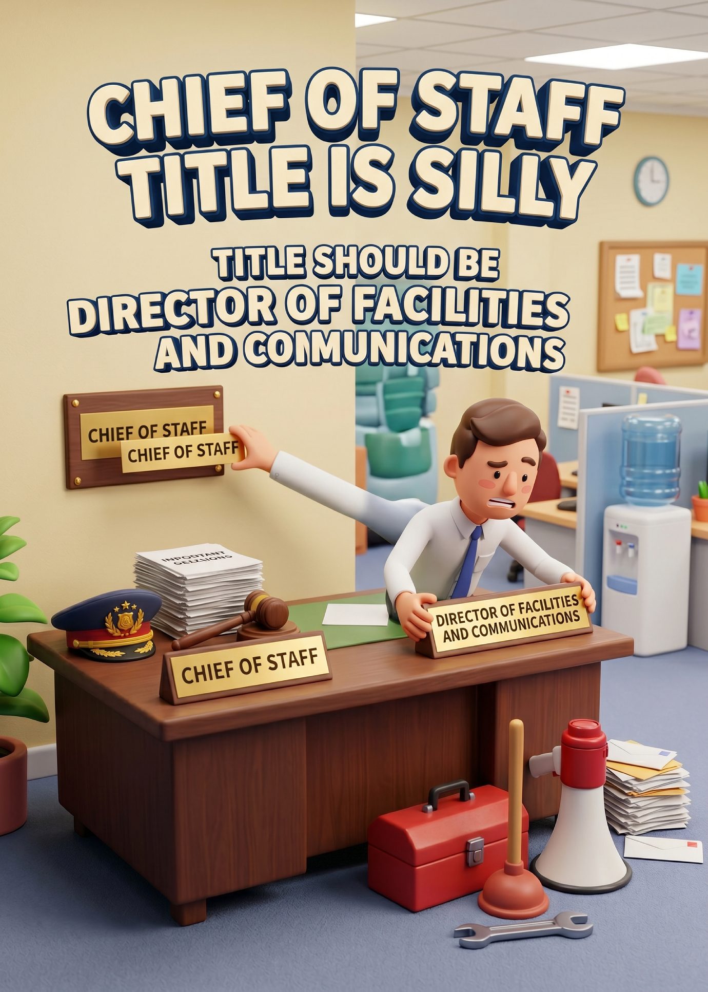 Chief of Staff Editorial Graphic
