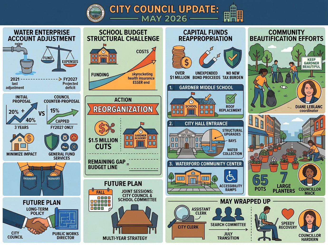 City Council Update 5-31-26 Infographic