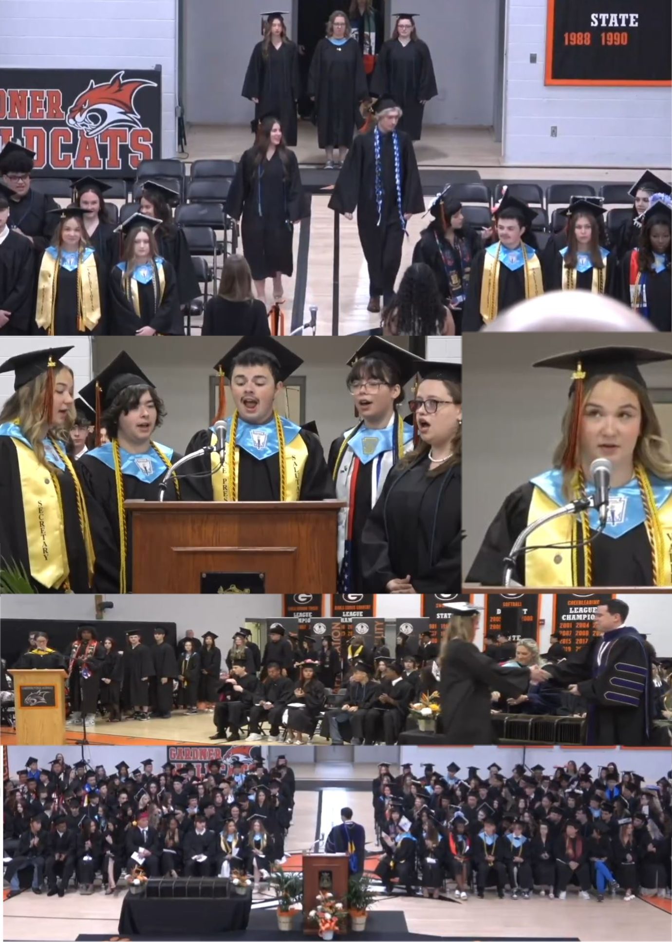 Gardner High School Graduation Collage 2026