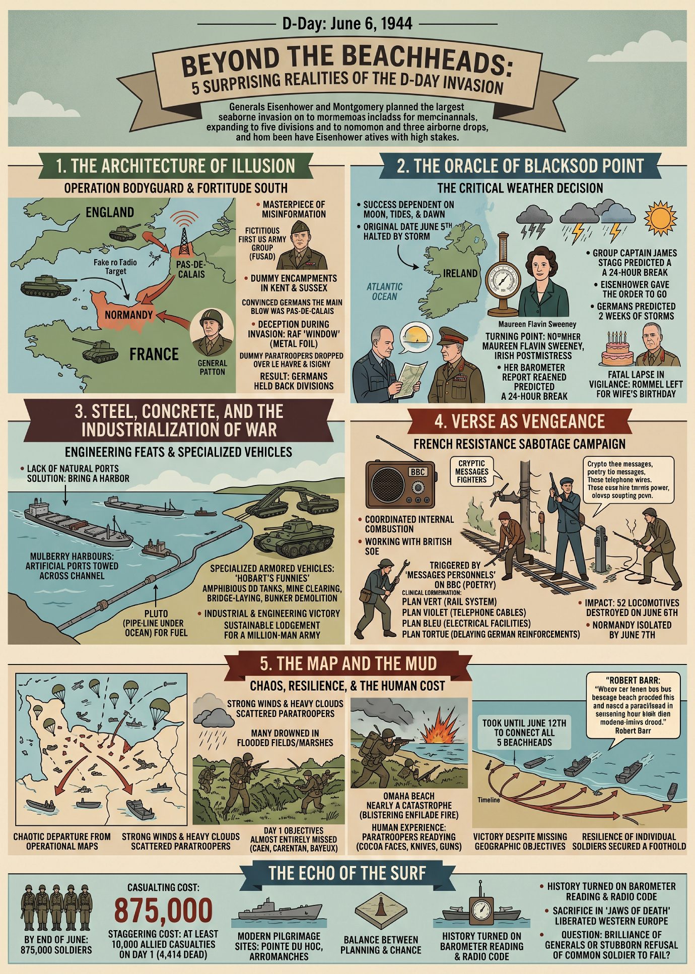 Beyond the Beachheads - D-Day Invasion