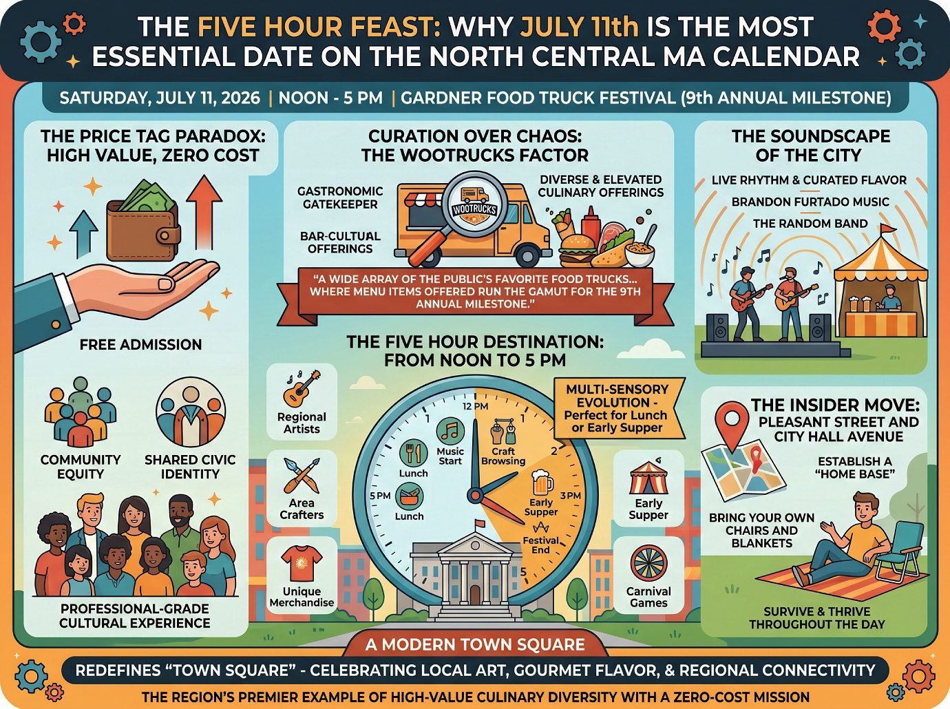 5 Hour Feast - Gardner Food Truck Festival 2026
