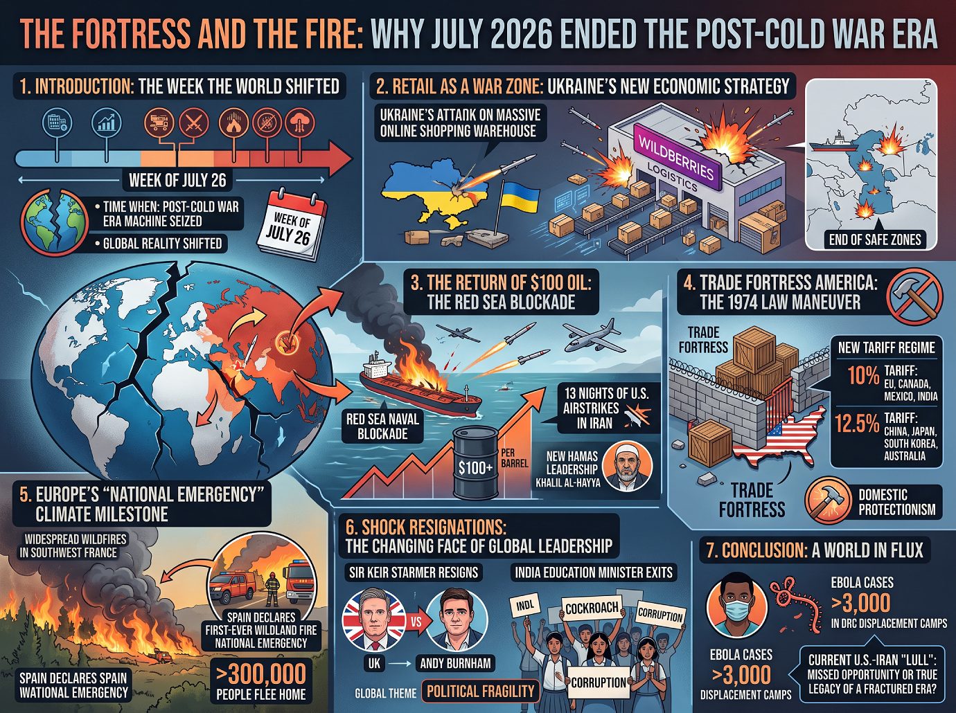 The Fortress and the Fire - World News 7-26-26