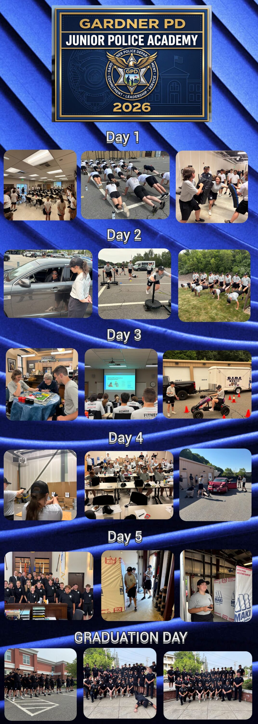 Gardner PD Junior Police Academy 2026