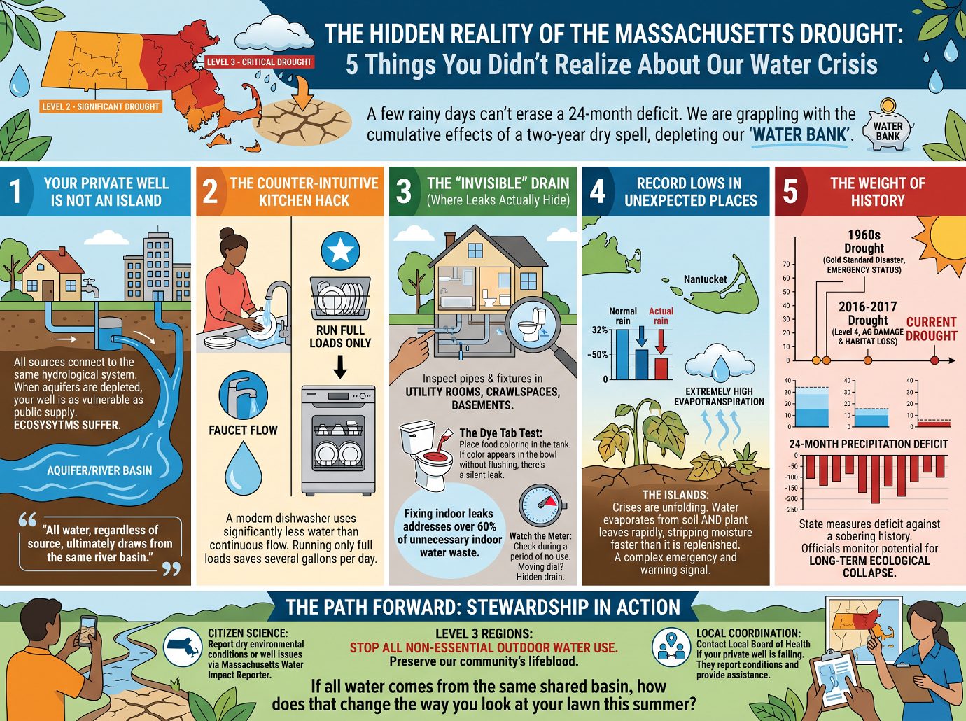 Hidden Realty of the Massachusetts Drought