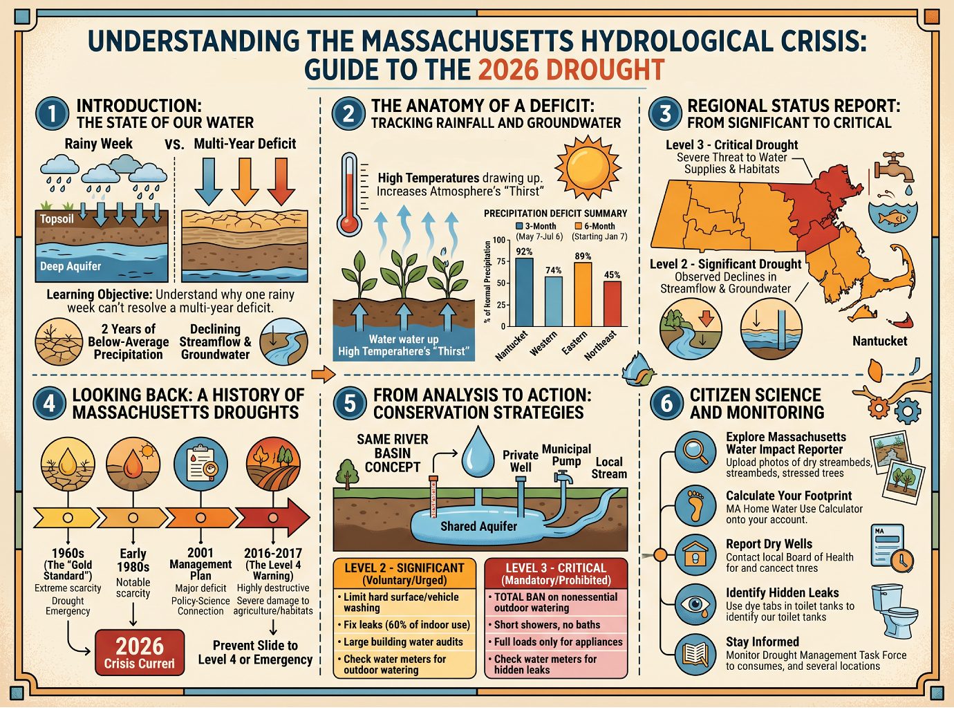 Understanding Massachusetts Hydrological Crisis