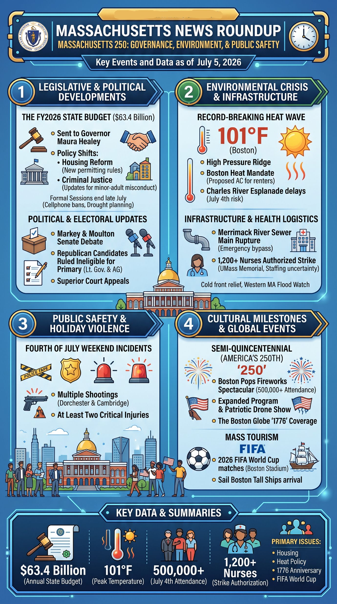 Massachusetts News Roundup 7-5-26