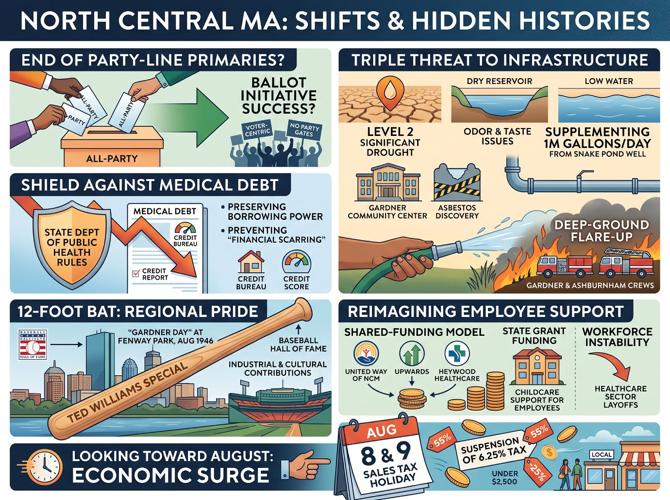 North Central MA Shifts and Hidden Histories